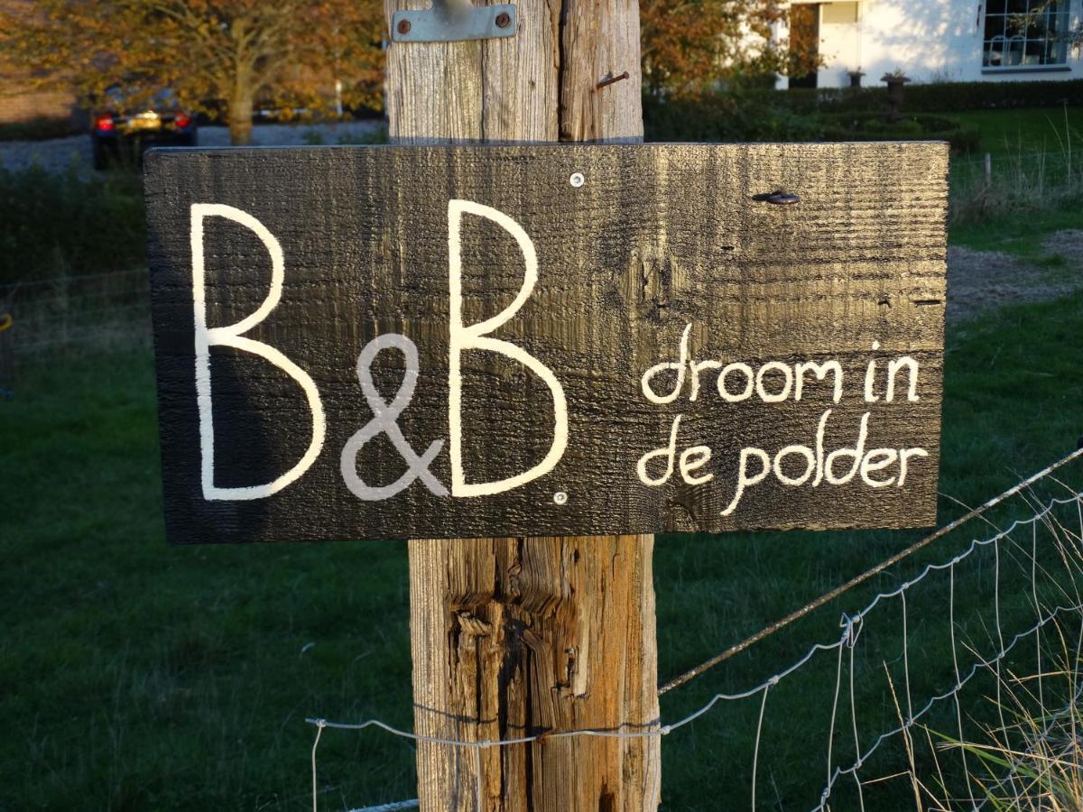 B&B Droom In De Polder -De Salon- Luxe Appartement Met Prive-Sauna Arnemuiden Exteriör bild