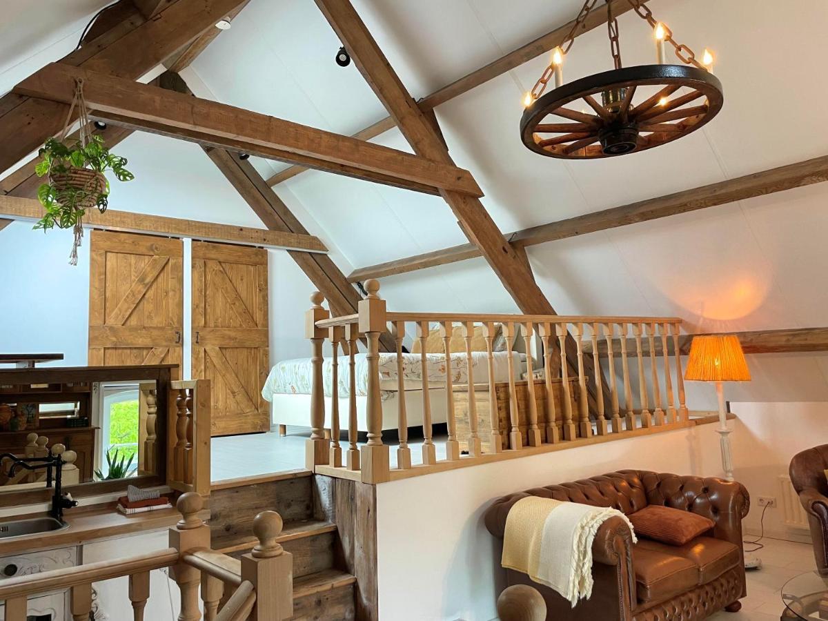 B&B Droom In De Polder -De Salon- Luxe Appartement Met Prive-Sauna Arnemuiden Exteriör bild