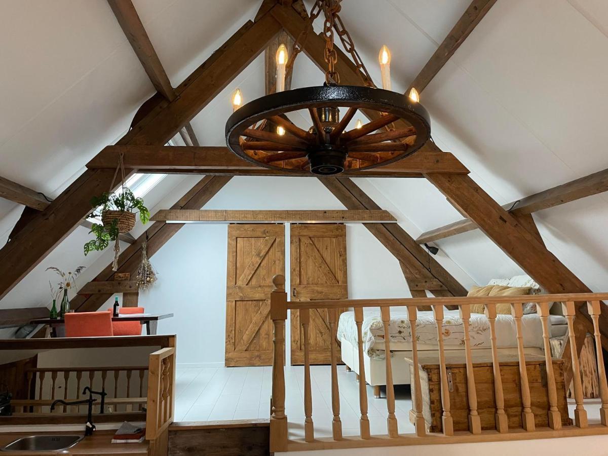 B&B Droom In De Polder -De Salon- Luxe Appartement Met Prive-Sauna Arnemuiden Exteriör bild