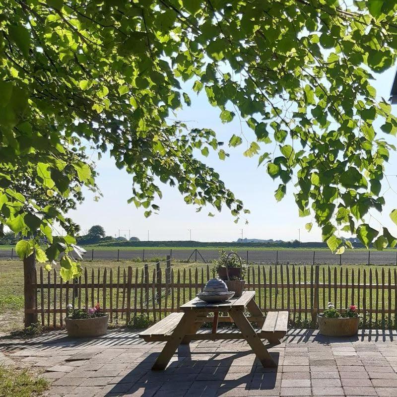 B&B Droom In De Polder -De Salon- Luxe Appartement Met Prive-Sauna Arnemuiden Exteriör bild