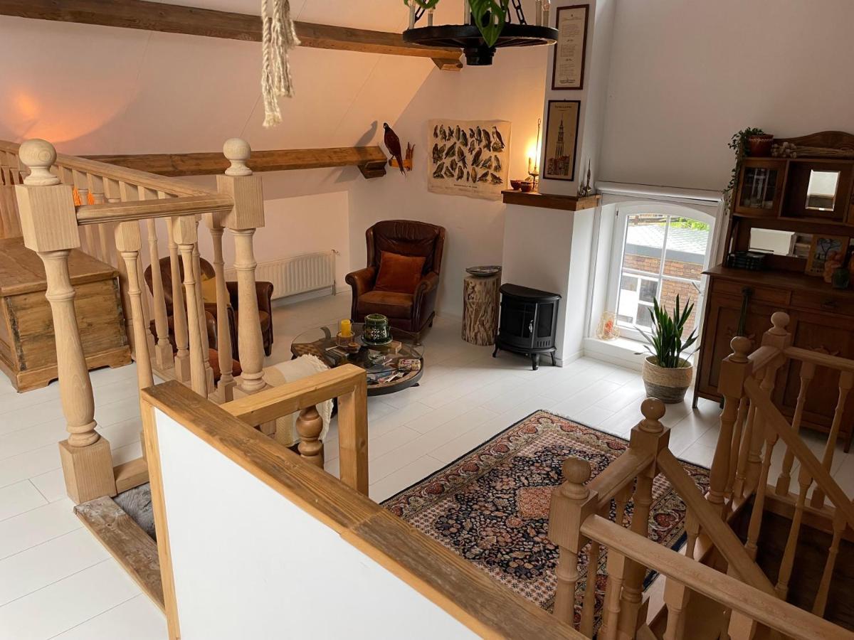 B&B Droom In De Polder -De Salon- Luxe Appartement Met Prive-Sauna Arnemuiden Exteriör bild