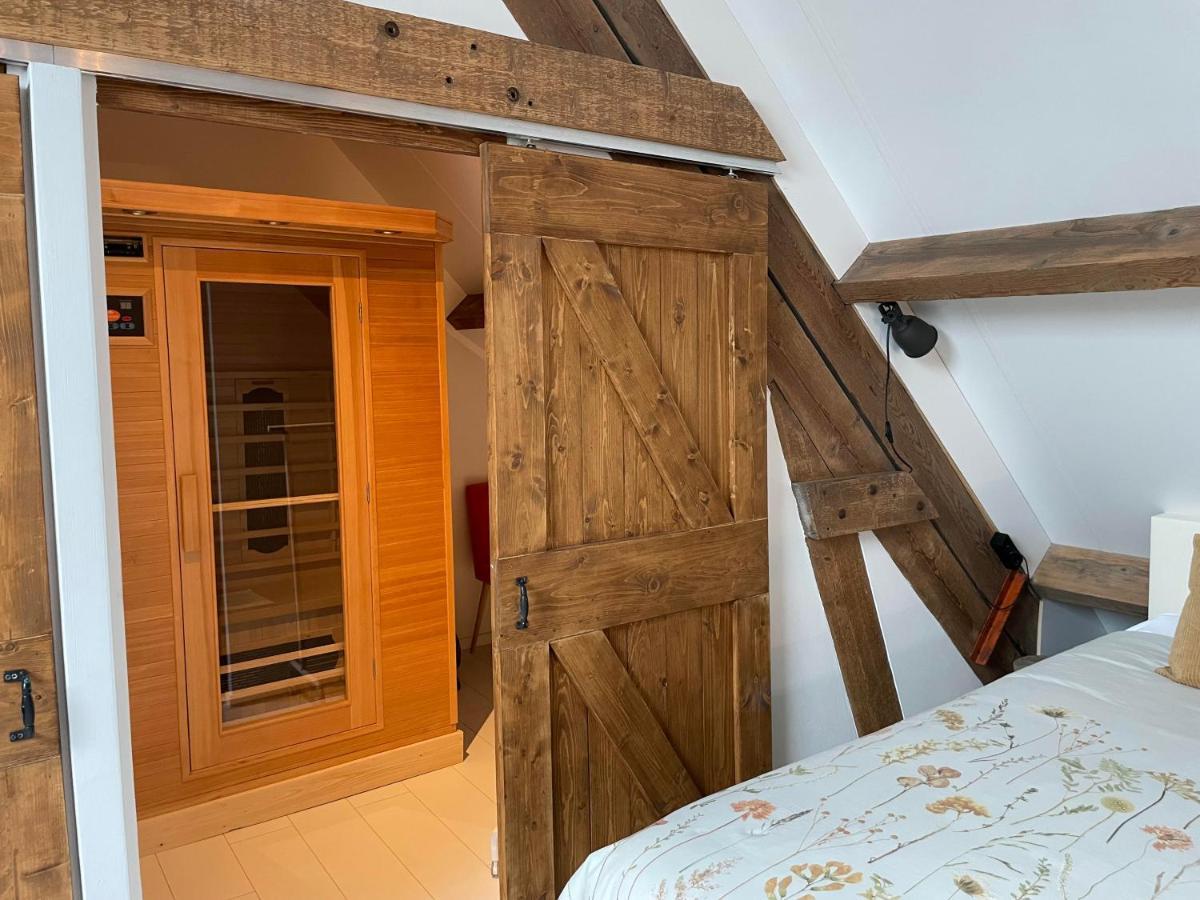 B&B Droom In De Polder -De Salon- Luxe Appartement Met Prive-Sauna Arnemuiden Exteriör bild