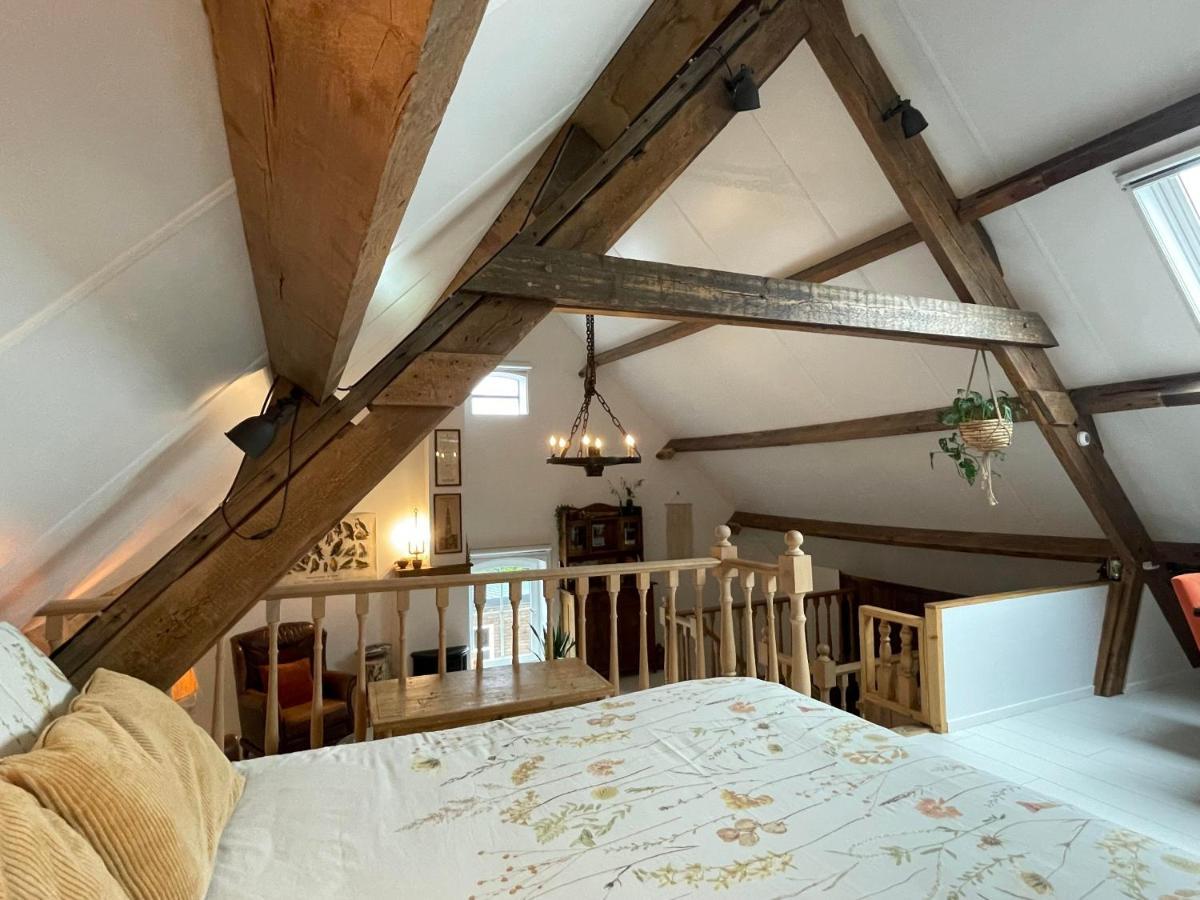 B&B Droom In De Polder -De Salon- Luxe Appartement Met Prive-Sauna Arnemuiden Exteriör bild